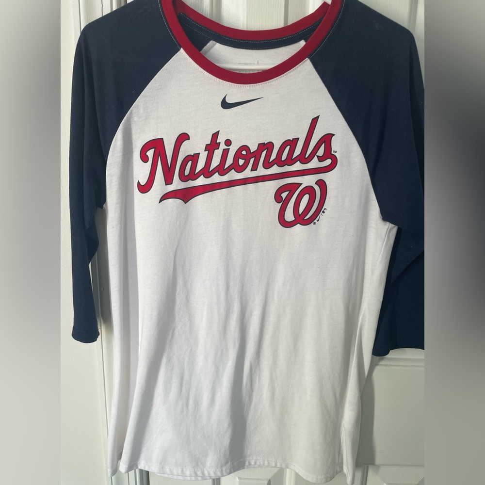 Nationals Nike baseball tee
